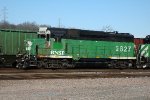 BNSF 2827 at Gibson Yard